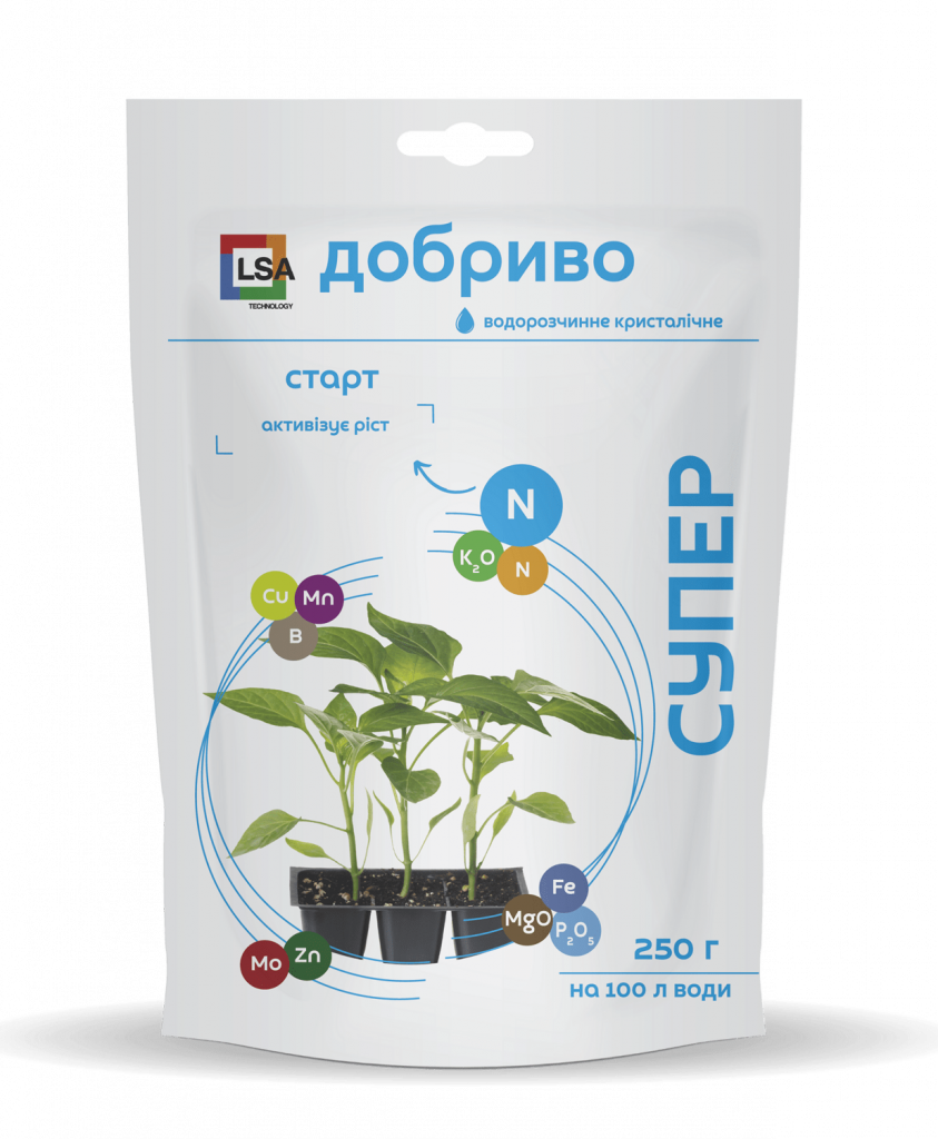 Старт. Супер Добриво водорозчинне кристалічне